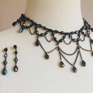 Handmade jewelry set✨NWOT, intricate and stunning